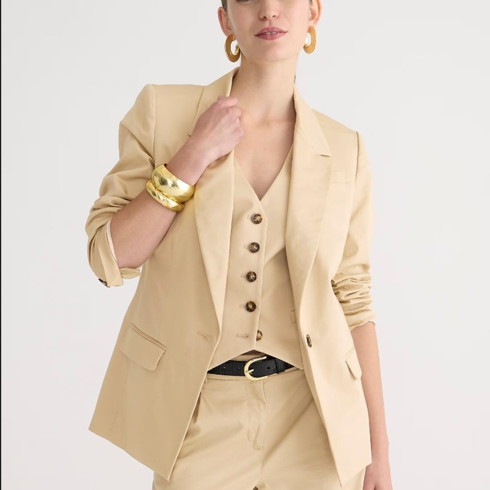NWT Willa blazer in lightweight chino - Picture 2 of 13